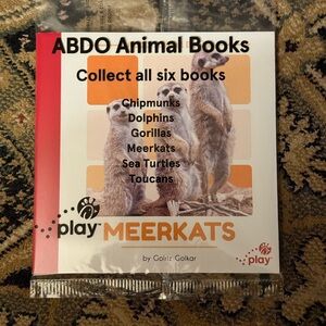 New Chick Fil A Meerkats Animal Book Factory Sealed Kids Meal Toy